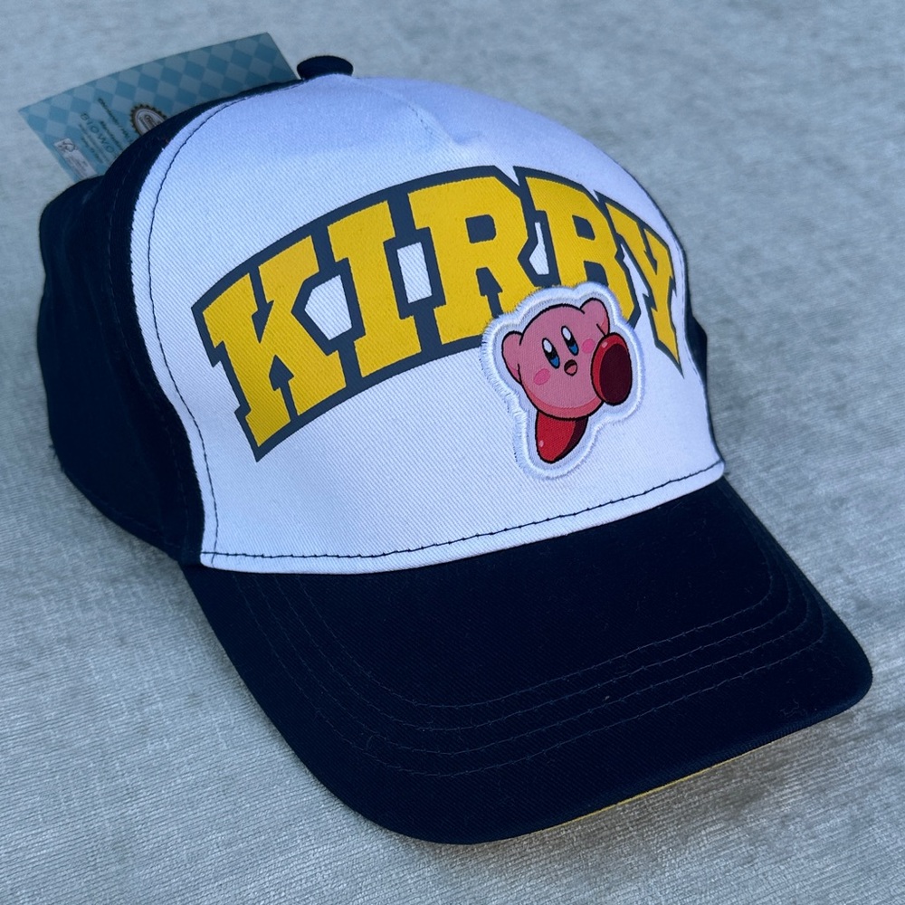 Nintendo Kirby Kids Hat Youth Cap NWT One Size Character Adjustable Baseball Cap